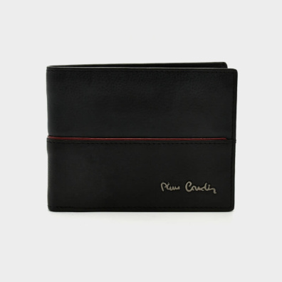 Σετ Δώρου Ζώνη - Πορτοφόλι Pierre Cardin 555HY08/8805 Μαύρο