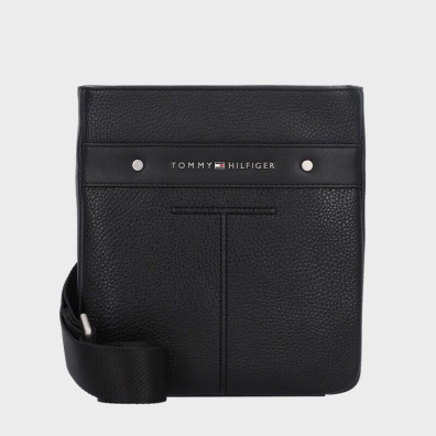Τσαντάκι Χιαστί Tommy Hilfiger AM0AM10565-BDS Μαύρο