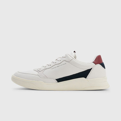 Δερμάτινο Sneaker Tommy Hilfiger Elevated FM0FM04490-AC0 Άσπρο