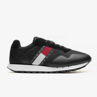 Sneaker Tommy Hilfiger Retro Runner EM0EM01081-BDS Μαύρο