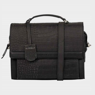 Δερμάτινη Χιαστί Τσάντα Burkely 1000405.29.10 Μαύρο