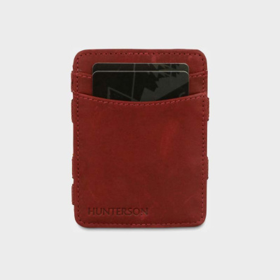 Δερμάτινο Πορτοφόλι Hunterson CS1-BUR Μπορντό