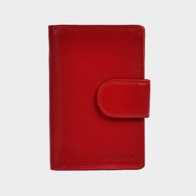Δερμάτινο Πορτοφόλι Old River 025 Κόκκινο