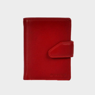 Δερμάτινο Πορτοφόλι Old River 8095 Κόκκινο