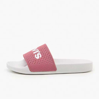 Παντόφλα Levi's June Perf S 233025-753-85 Άσπρο Ροζ