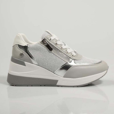 Sneaker Με Πλατφόρμα Xti 140973 Ασημί