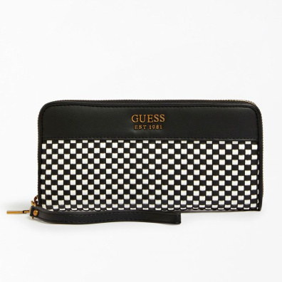 Μεγάλο Πορτοφόλι Guess Katey SWWB7870460-BML Μαύρο