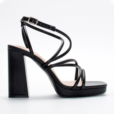 Πέδιλα Με Λουράκια Και Φιάπα My Choice LL-1249 Μαύρο