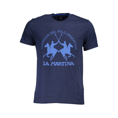 T-Shirt La Martina XMR011-JS206-07017 Μπλε