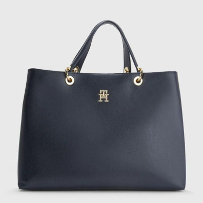 Τσάντα Χειρός Tommy Hilfiger AW0AW14784-DW6 Σκούρο Μπλε