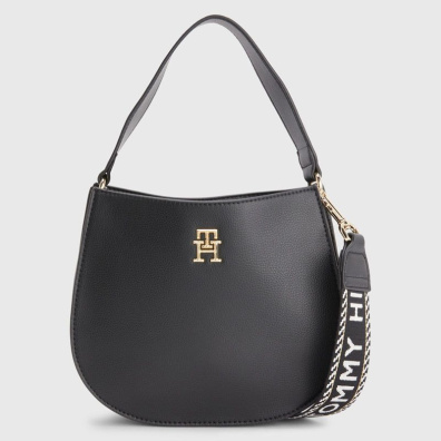 Τσάντα Χιαστί Tommy Hilfiger AW0AW14472-BDS Μαύρο