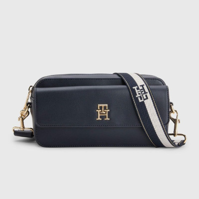 Τσάντα Χιαστί Tommy Hilfiger Iconic AW0AW14467-DW6 Σκούρο Μπλε