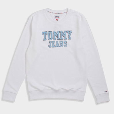 Φούτερ Tommy Hilfiger DM0DM16366-YBR Άσπρο