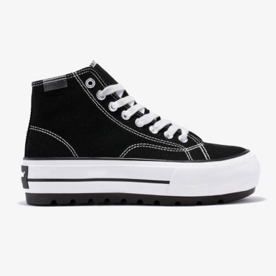 Flatform Μποτάκι D.Franklin NVK31516-0020-38 Μαύρο