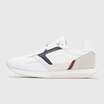 Sneaker Tommy Hilfiger Essential FW0FW06947F-0K9 Άσπρο Μπεζ