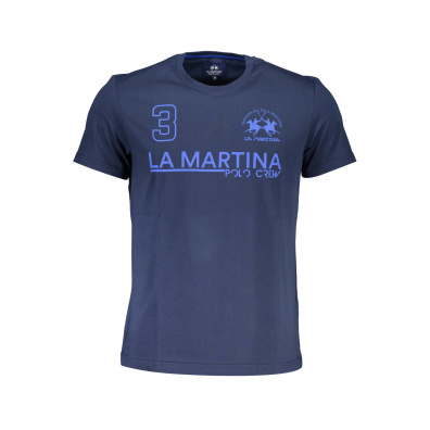 T-Shirt La Martina XMR310-JS206-07017 Μπλε
