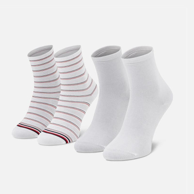 Κάλτσες Tommy Hilfige 2 Ζεύγη 100002817-001 Άσπρο