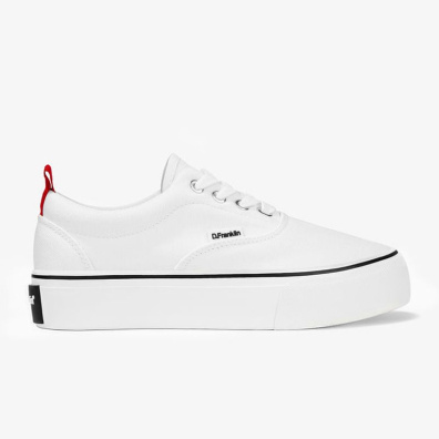 Sneaker Flatform D.Franklin LVK20006-0001 Άσπρο