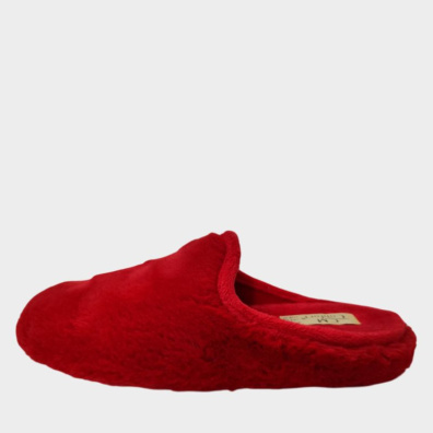 Γυναικεία Γούνινη Παντόφλα C69 Κόκκινο