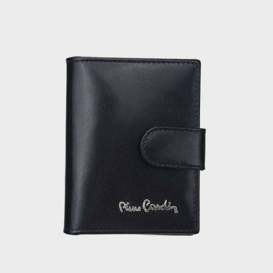 Δερμάτινη Kαρτοθήκη Pierre Cardin 3005-YS520.10 Μαύρο