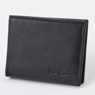 Δερμάτινο Πορτοφόλι-Καρτοθήκη Pierre Cardin Tilak42 8804 Μαύρο