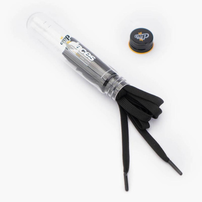 Κορδόνια Παπουτσιών Crep Protect Flat 2τμχ 1175403-BLK Μαύρο