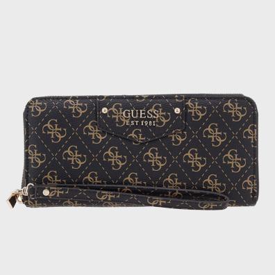 Μεγάλο Πορτοφόλι Guess Eco Brenton Esg Slg ESG839046 Καφέ