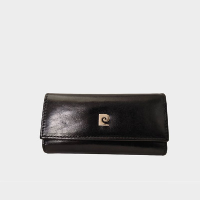 Μικρή Δερμάτινη Κλειδοθήκη Pierre Cardin 8863 YS507.10 Μαύρο