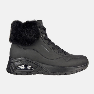Μποτάκι Με Γούνα Skechers Rugged-Fall Air 167274-BBK Μαύρο
