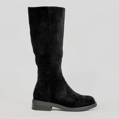 Μπότα Suede Adam's 1-829-22513-26 Μαύρο