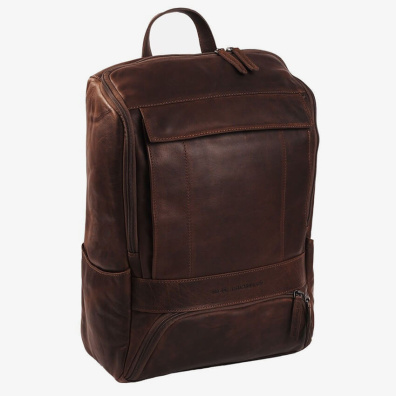 Δερμάτινο Σακίδιο Πλάτης Chesterfield C58.015701 Καφέ