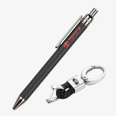 Σετ Δώρου Μπρελόκ - Στυλό Toyota Auto Set AS0908 Μαύρο