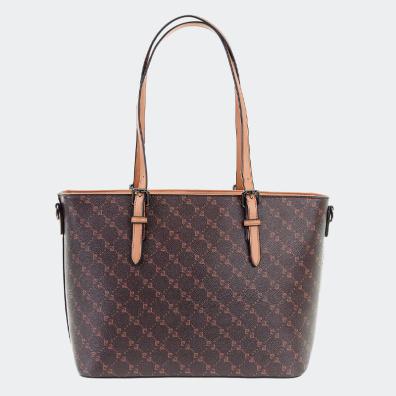 Τσάντα Ώμου Με Λογότυπο Pierre Cardin 93831 Καφέ