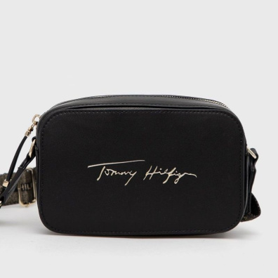 Τσάντα Χιαστί Tommy Hilfiger AW0AW10464-BDS Μαύρο