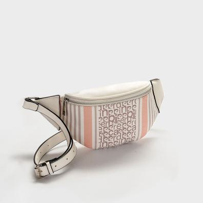 Τσαντάκι Μέσης Pierre Cardin 85610 MS126 Λευκό Σομόν