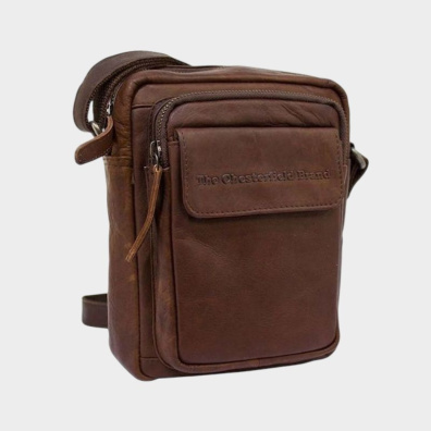 Τσαντάκι Χιαστί Chesterfield C48.071401 Καφέ