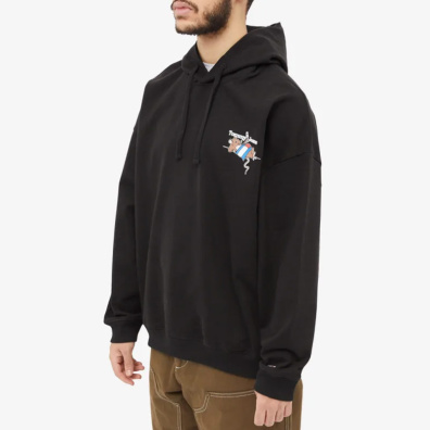 Φούτερ Με Κουκούλα Tommy Hilfiger DM0DM15810-BDS Μαύρο