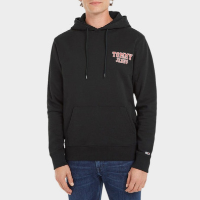 Φούτερ Με Κουκούλα Tommy Hilfiger DM0DM16365-BDS Μαύρο