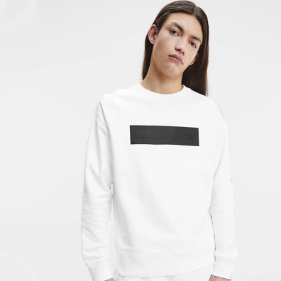 Φούτερ Calvin Klein J30J318170-YAF Άσπρο