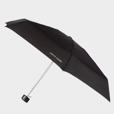 Χειροκίνητη Ομπρέλα Με Θήκη Pierre Cardin H83701 Μαύρο