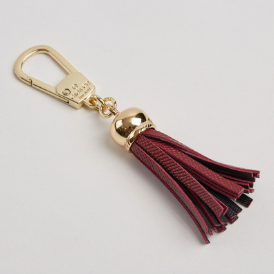 Key Ring Gio & Co With Tassel Louise Bordeaux