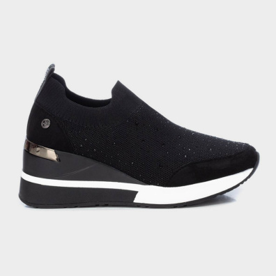 Sneaker Κάλτσα Με Στρας Xti 140058 Μαύρο