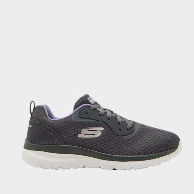 Sneaker Skechers Mesh Lace Up 12606-cclv Γκρι