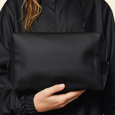 Αδιάβροχο Μεγάλο Νεσεσέρ Rains Wash Bag 15590-01 Μαύρο
