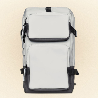 Αδιάβροχο Σακίδιο Rains Trail Cargo Backpack 14330-45 Ανοιχτό Γκρι