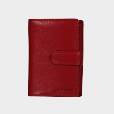 Δερμάτινο Πορτοφόλι Old River OR-201 Κόκκινο