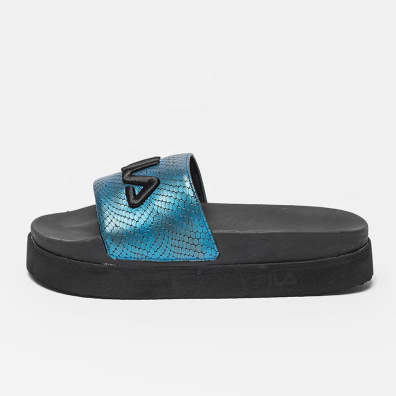 Παντόφλες Slides Fila Morro Bay Zeppa FFW0049.83175 Μαύρο-Μπλε