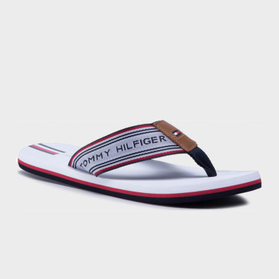 Σαγιονάρα Tommy Hilfiger FM0FM02875-YBR Άσπρο