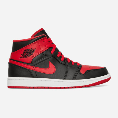 Sneaker Air Jordan 1 Mid DQ8426-060 Μαύρο Κόκκινο