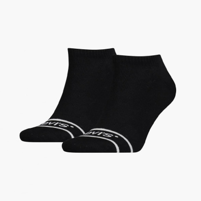 Κάλτσες Levi's Regular Low Cut 2 Ζεύγη 37157-0642 Μαύρο